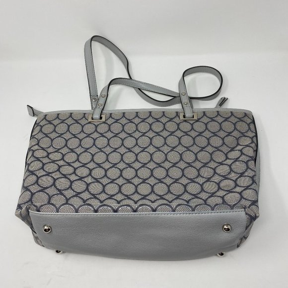 Nine West Tote Bag Silver and Gray - Picture 6 of 16